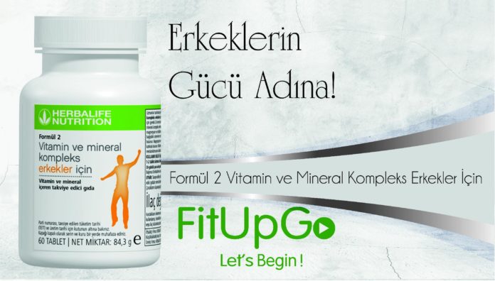 Formül 2 Vitamin ve Mineral Kompleks Erkekler için