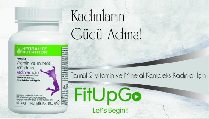 Formül 2 Vitamin ve Mineral Kompleks Kadınlar için